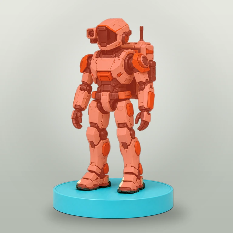 フィギュア本体のみのY2型マスクを入力画像に重ねた確認用オーバーレイ